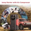 High Power Jump Starter with Air Compressor & Compass