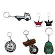 Customized Soft Rubber Keychains