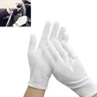 White Soft Cotton Gloves