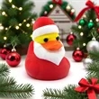 Mini Christmas Duck Figurine