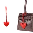 Leather Heart Bag Pendant