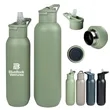 34 Oz Vacuum Insulated Stainless Steel Sports Water Bottle