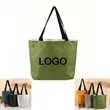 Custom Portable Tyvek Paper Tote Bag w/Canvas Lining
