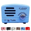 Mini Retro Bluetooth Speaker with Vintage Knob Design