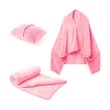 2-in-1 Flannel Wearable Travel Blanket