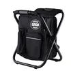 Folding Portable Camping Chair With Cooler Insulated Bag