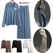 Custom Office Casual Wear Women's Knit Lounge Set