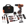 Black & Decker 12V MAX Cordless Drill/Driver Project Kit