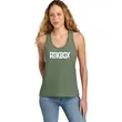 WC - Gildan Women's CVC Tank - Holiday Lights - 1 DTF (FC)