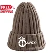 Warm Brimless Knit Beanie Hat for Men Women