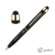 Garland® Stylus High Gloss Ballpoint Twist Pen - Gold Accent