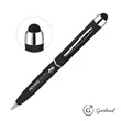Garland® Stylus Matte Ballpoint Twist Pen - Chrome Accent