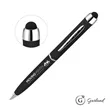 Garland® Stylus Matte Ballpoint Twist Pen - Chrome Accent