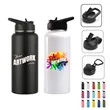 32OZ Stainless Steel Vacuum Insulated Water Bottle With Flip