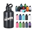 64OZ Half Gallon Stainless Steel Insulated Water Bottle