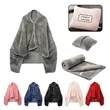 2 in 1 Travel Blanket with Pocket