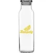 Glass Water Bottle w/ Lid 24 oz.
