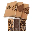 A5 eco-friendly coffee grounds cork notebook