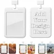 Customized Id Badge Holder With Lanyard