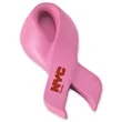 Pink Breast Cancer Awareness Ribbon Shape Stre...