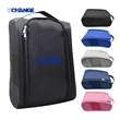 Ventilated Golf Shoe Bag With Mesh Panel & Handle