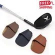 Golf Iron Head Covers Leather Club Protectors
