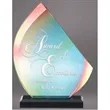 Acrylic Rainbow Award w/Black Base