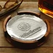 York Round Coaster Set with Round Caddy