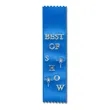 Stock Lapel Best of Show Ribbons