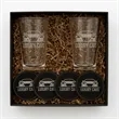Brewery gift set with Leatherette Coasters