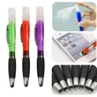 3-in-1 Refillable Hand Sanitizer Stylus Touch Screen Pen