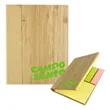 Bamboo Cover Sticky Note Book