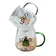 11oz 3D Christmas Tree Glass Mug Cup Gift For Festive