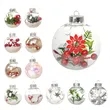 Clear Shatterproof Christmas Ornament Ball