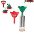 Christmas Tree Shape Silicone Kitchen Funnel