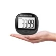 Lightweight Pedometer with Clip Easy to Use Fitness Accessor