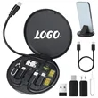 USB Adapter Kit Multi Type Charging Cable Case Card