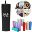 16oz Skinny Acrylic Tumbler Cups with Lid and Straw