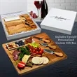 Acacia Charcuterie Cheese Board Branded Gift Box Set