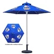 7' Heavy Duty Commercial Aluminum Market Umbrella (Dye Subli