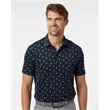 Adidas Men's Ultimate365 Mesh Print Polo