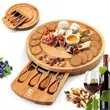 Bamboo Charcuterie Board Set