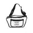 Transparent Zippered Fanny Pack Waist Bag