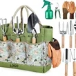 9-Piece Gardening Tools  Heavy Duty Garden Hand Tools
