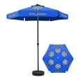 7' Portable Aluminum Market Umbrella With 6 Panels (Full Col