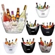 8L Transparent Plastic Ice Bucket
