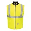 Bulwark Men's Hi Vis Insulated Vest with Reflective Trim ...