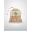 100% Cotton Mesh Produce Bag Natural