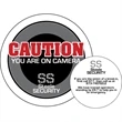 Circle Security Decal - Double Face