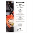 11" x 17" Menu - .020" White
